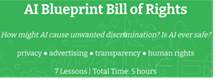 AI Blueprint Bill of Rights curriculum image. 