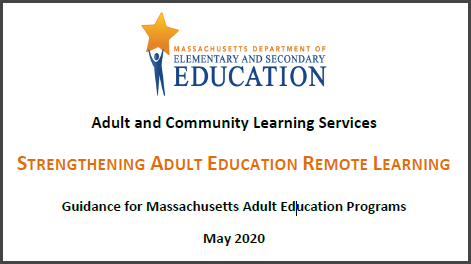 Strengthen Adult Education Remote Learning