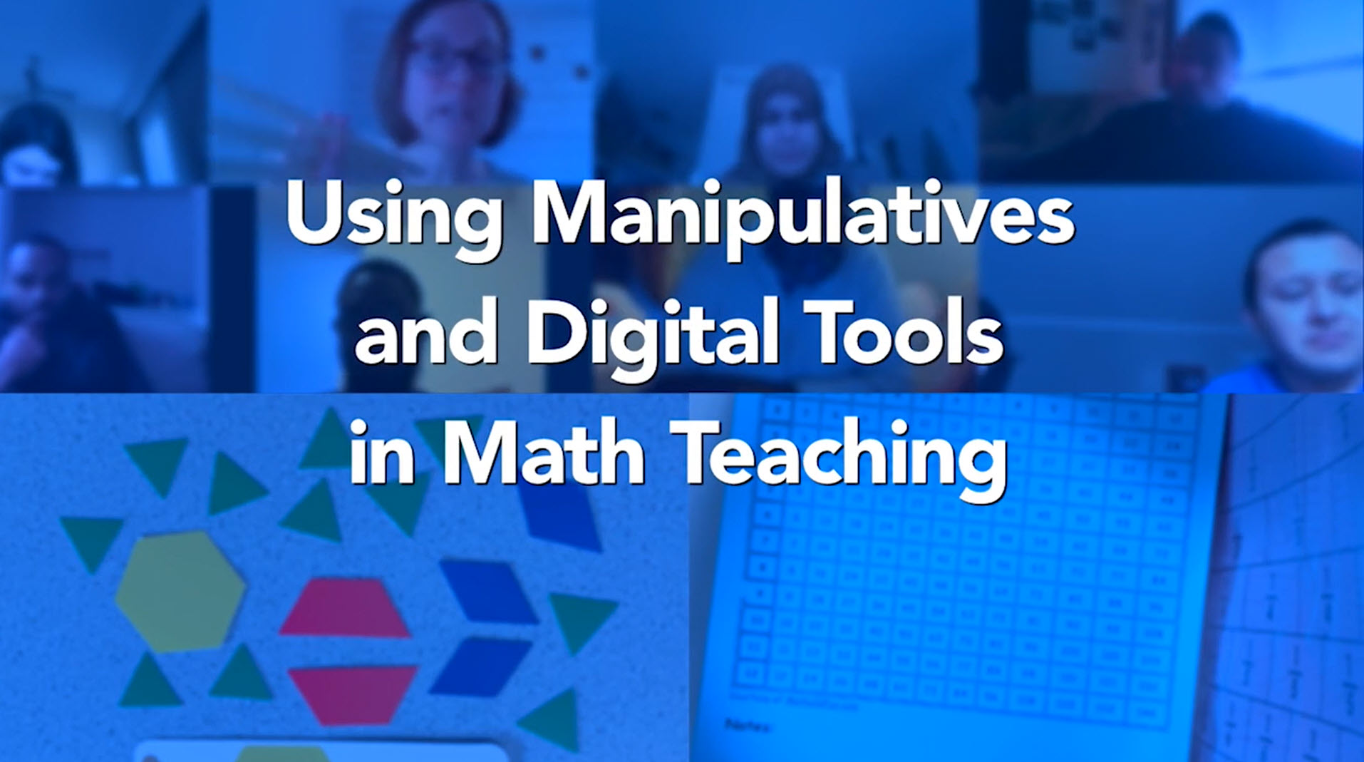 using manipulatives in remote math teaching