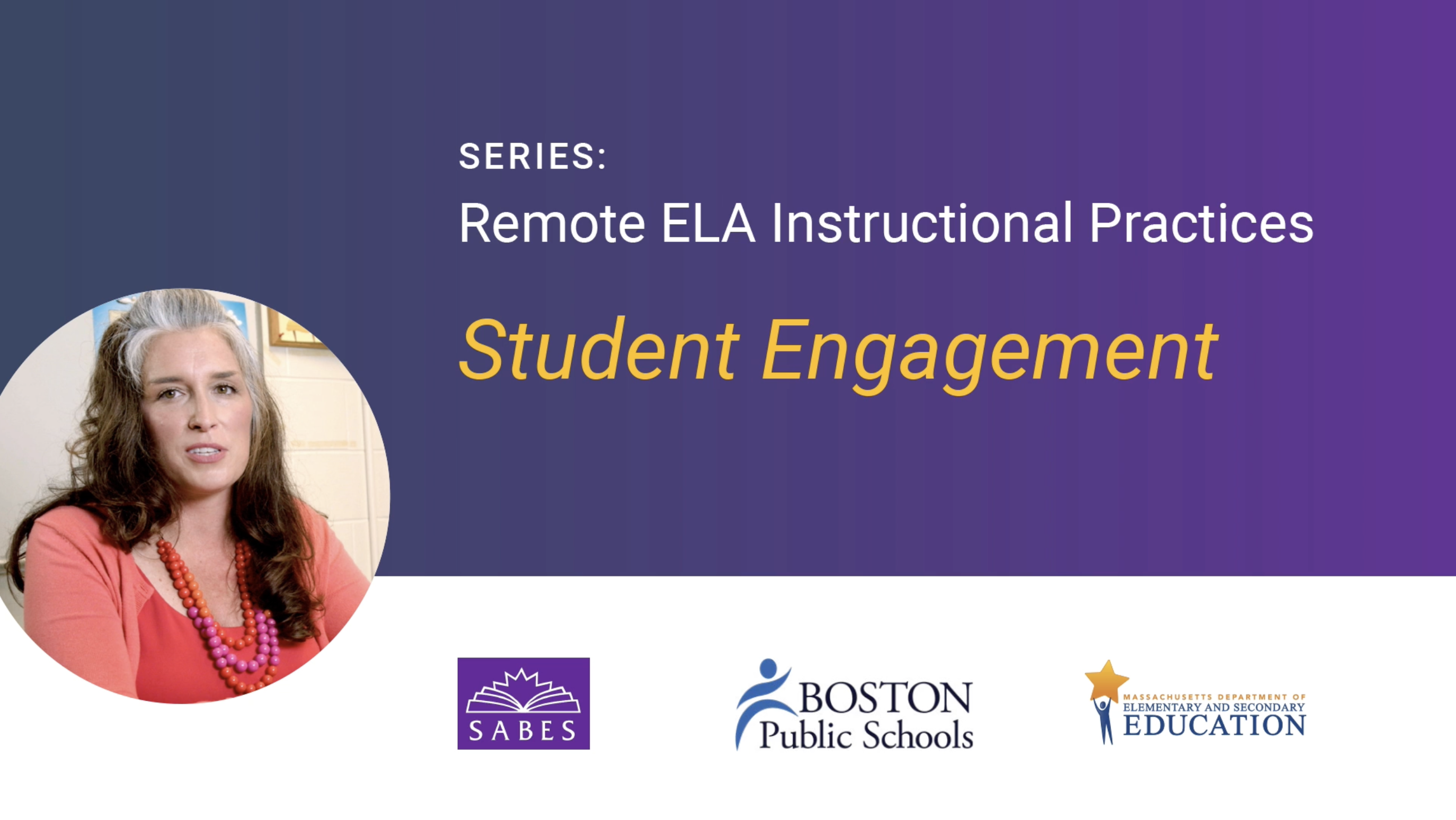 image of title slide: Student Engagement