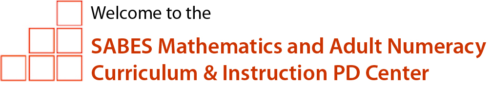 SABES Math Center Blocks logo
