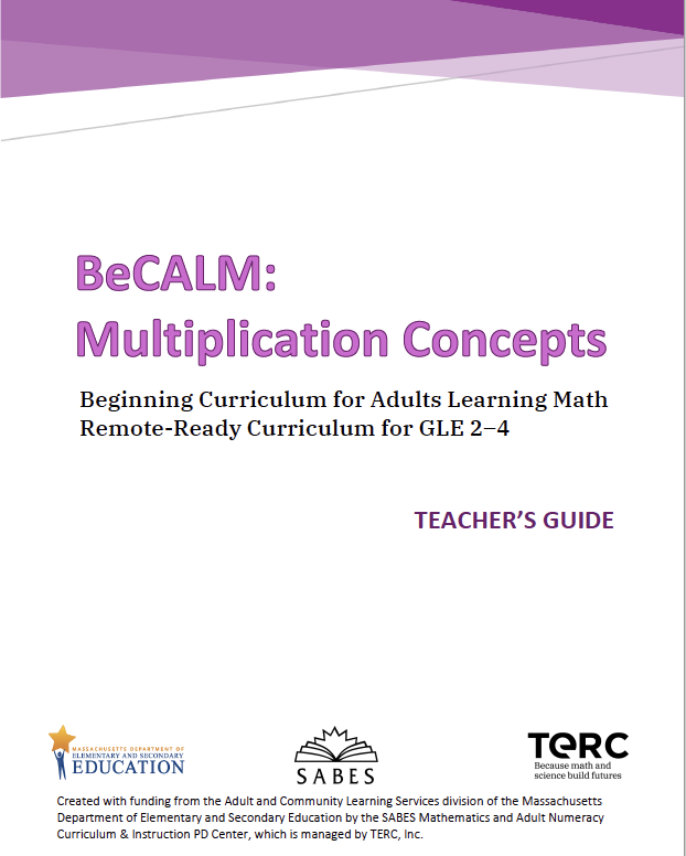 cover of Multiplication packet