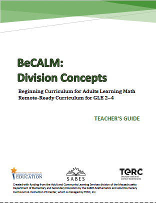 BeCALM Division cover