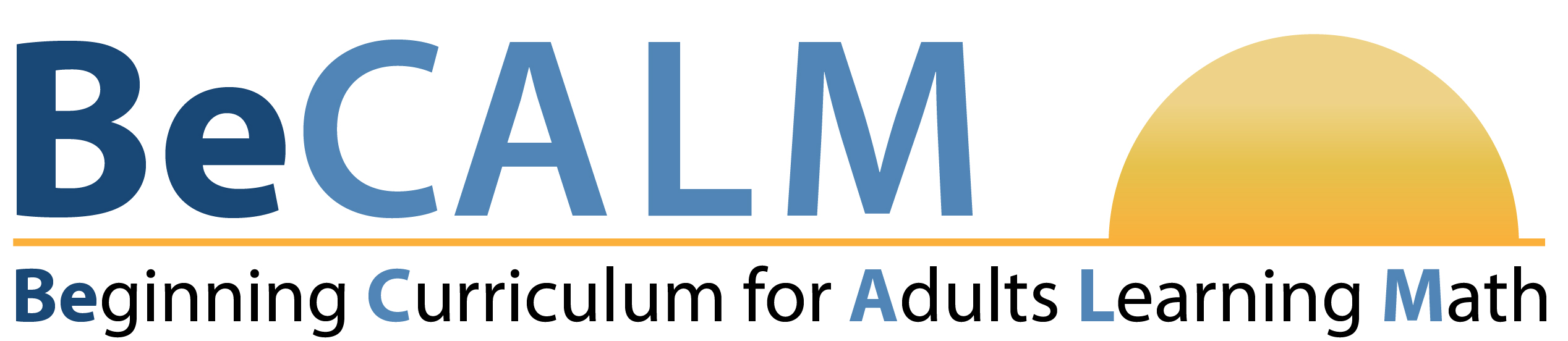 BeCALM logo