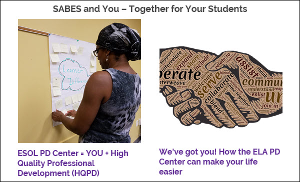 SABES and You -- Together for Your Students