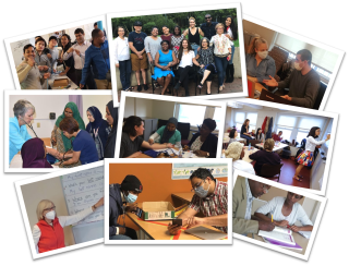 collage of CLC staff and learners
