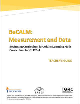 cover of BeCALM Measurement packet