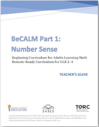BeCALM Number cover