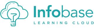 logo for infobase learning cloud: lightbulb and cloud