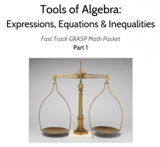 Tools of Algebra cover shot