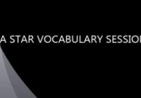 STAR Vocabulary Lesson