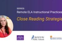 Close Reading Strategies (Instructional Practices in Remote ELA Teaching series)